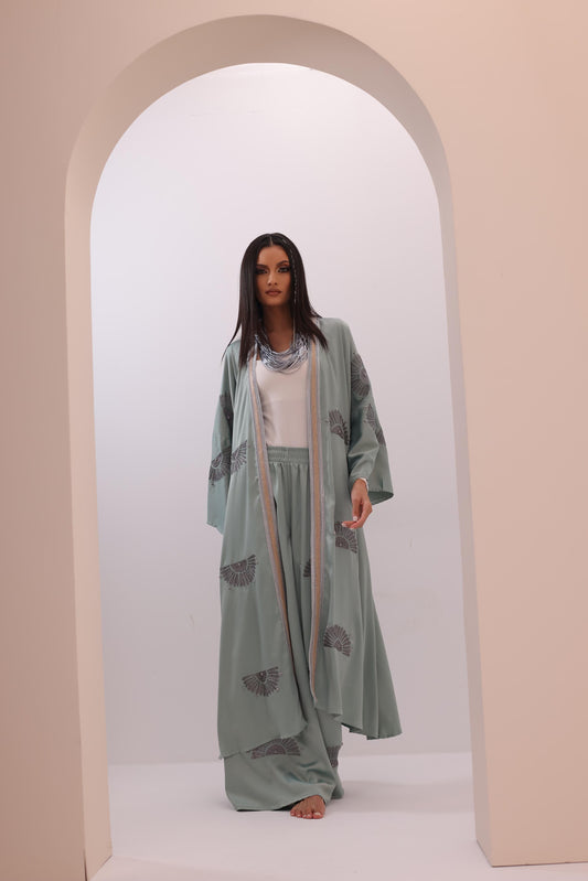Sun long kimono set