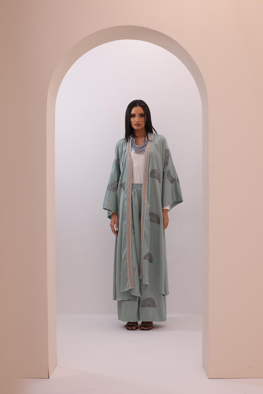 Sun long kimono set